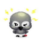 GentleParrots (African Grey)（個別スタンプ：4）