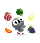 GentleParrots (African Grey)（個別スタンプ：15）