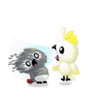 GentleParrots (African Grey)（個別スタンプ：25）