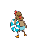 にわとり / chicken（個別スタンプ：24）