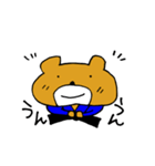 くまちゃん柔道（個別スタンプ：24）