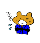 くまちゃん柔道（個別スタンプ：34）
