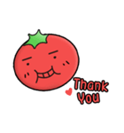 Tomato with her friends（個別スタンプ：7）