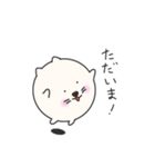 まるねこちゃんとまるいぬくん（個別スタンプ：5）