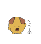 まるねこちゃんとまるいぬくん（個別スタンプ：16）
