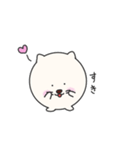 まるねこちゃんとまるいぬくん（個別スタンプ：27）