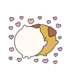 まるねこちゃんとまるいぬくん（個別スタンプ：39）