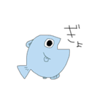 動物たちの一文字スタンプ（個別スタンプ：18）