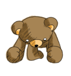 Bear collapses（個別スタンプ：5）