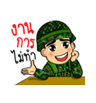 soldier thai3（個別スタンプ：25）