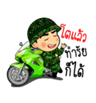 soldier thai3（個別スタンプ：34）