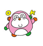 Chubby Monkey（個別スタンプ：37）