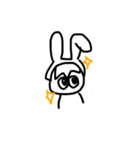 うさぎ好きです（個別スタンプ：3）