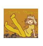 ハムスター帽子をかぶる人（個別スタンプ：16）