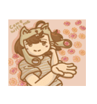 ハムスター帽子をかぶる人（個別スタンプ：20）