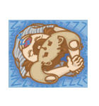ハムスター帽子をかぶる人（個別スタンプ：21）