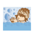 ハムスター帽子をかぶる人（個別スタンプ：23）