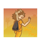 ハムスター帽子をかぶる人（個別スタンプ：28）