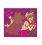 ハムスター帽子をかぶる人（個別スタンプ：31）