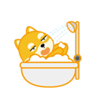 Shi-Ba's (chia-chia) clueless daily life（個別スタンプ：37）