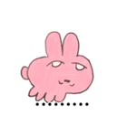 推しがいるうさぎ（個別スタンプ：4）