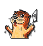 The otter（個別スタンプ：1）