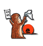 The otter（個別スタンプ：3）