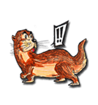 The otter（個別スタンプ：4）