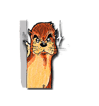 The otter（個別スタンプ：13）