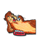 The otter（個別スタンプ：14）