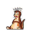 The otter（個別スタンプ：16）