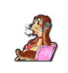 The otter（個別スタンプ：18）