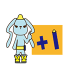 Electric bunny（個別スタンプ：8）