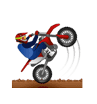 MX Moto with Julien Bill（個別スタンプ：35）