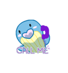 Babu the whale（個別スタンプ：2）