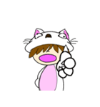 猫か私か（個別スタンプ：2）