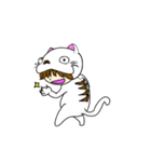 猫か私か（個別スタンプ：5）