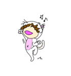 猫か私か（個別スタンプ：19）