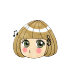 リアクションガールズ☆2（個別スタンプ：1）