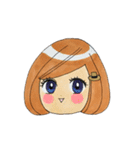 リアクションガールズ☆2（個別スタンプ：8）