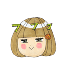 リアクションガールズ☆2（個別スタンプ：9）