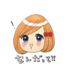 リアクションガールズ☆2（個別スタンプ：17）