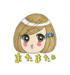 リアクションガールズ☆2（個別スタンプ：36）