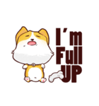 Corgi want to say (English Ver.)（個別スタンプ：5）