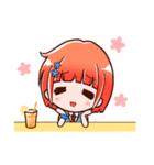 ゆるかぷあ 使いやすい日常スタンプ♪（個別スタンプ：1）