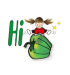 Vege girl（個別スタンプ：1）