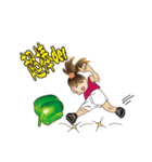 Vege girl（個別スタンプ：5）