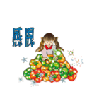 Vege girl（個別スタンプ：22）