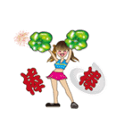 Vege girl（個別スタンプ：29）