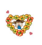 Vege girl（個別スタンプ：30）